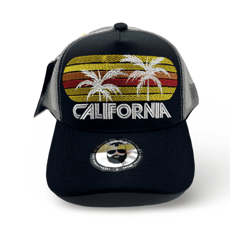 Gorra California Unisex / Negra Palmeras