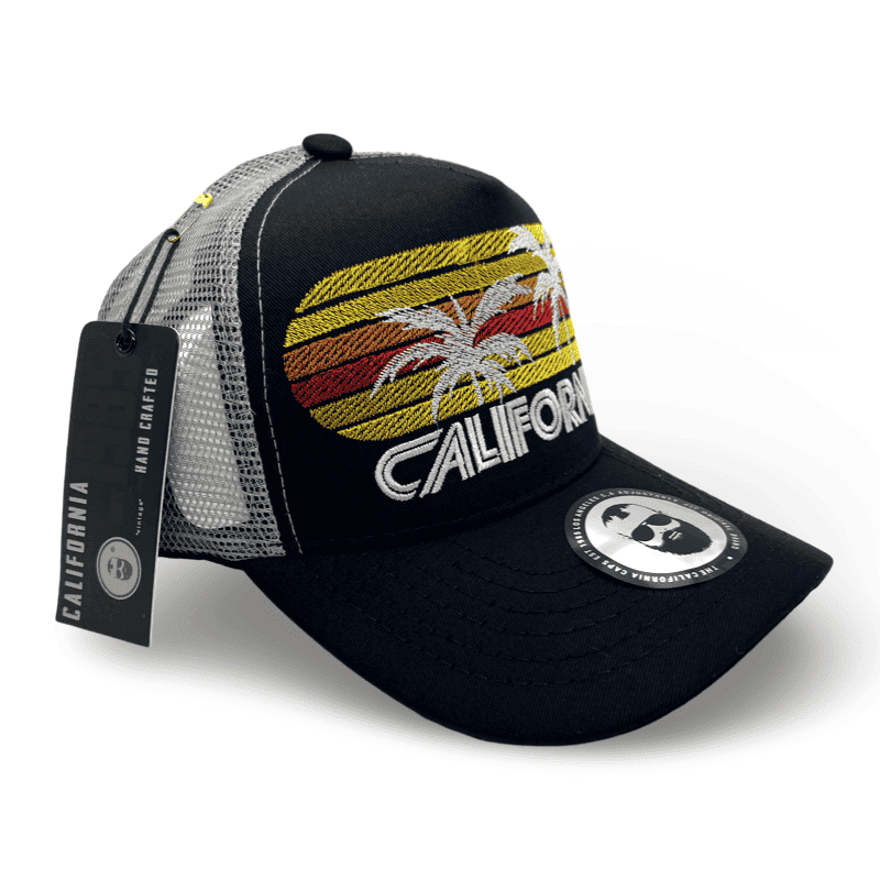 Gorra California Unisex / Negra Palmeras