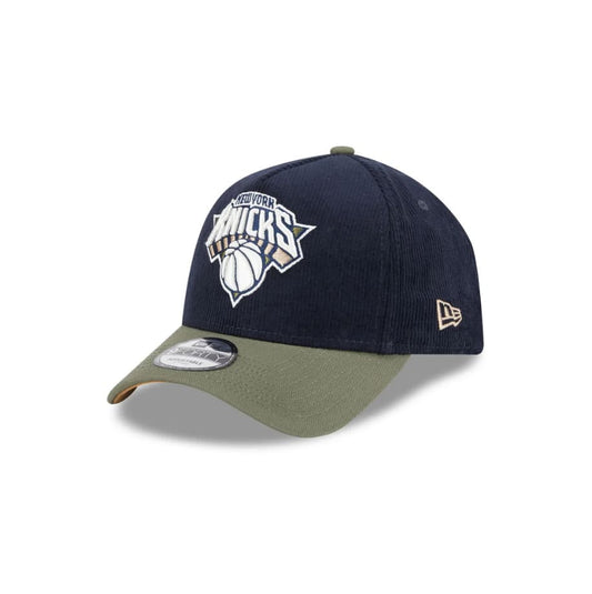 New York Knicks Navy 9FORTY A-Frame Snapback