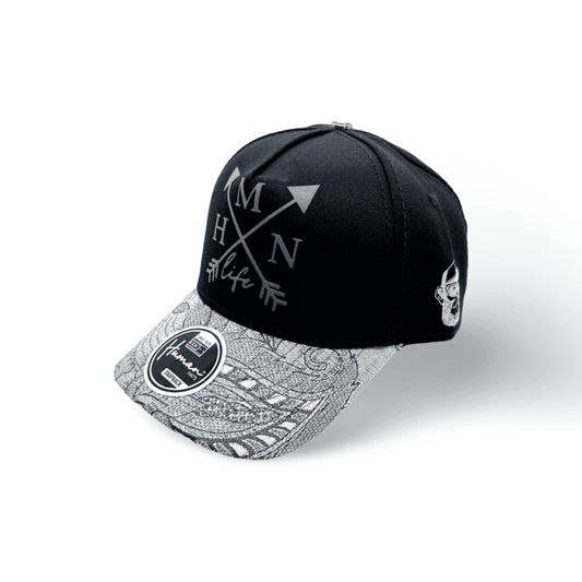 Gorra Human Unisex / Negra, Gris