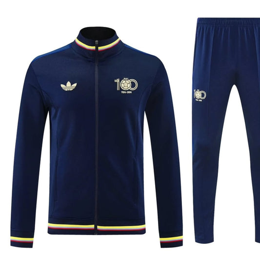 Conjunto deportivo / Tela Spandex Azul Marino FCF-100